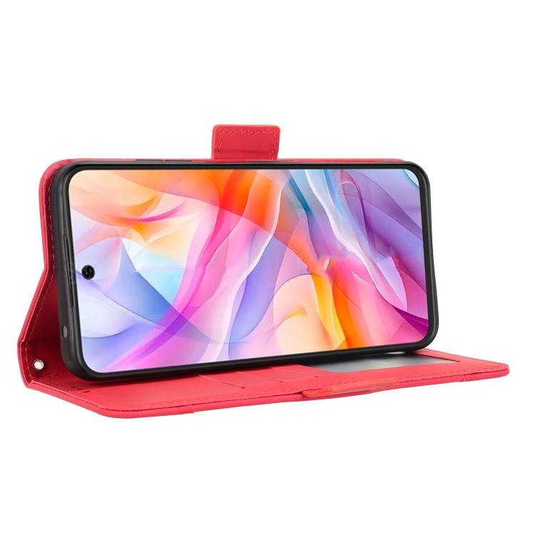 For ZTE Blade V70 Design 4G Skin Feel Calf Texture Card Slots Leather Phone Case