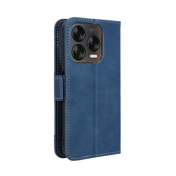 For ZTE Blade V70 Design 4G Skin Feel Calf Texture Card Slots Leather Phone Case