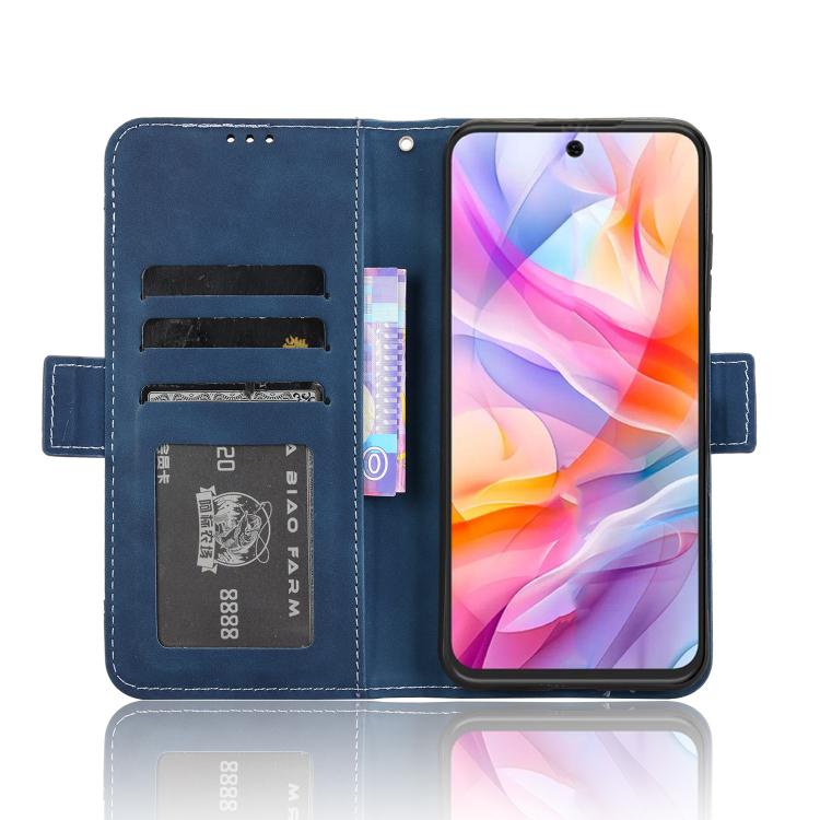 For ZTE Blade V70 Design 4G Skin Feel Calf Texture Card Slots Leather Phone Case