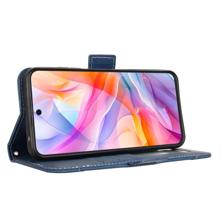 For ZTE Blade V70 Design 4G Skin Feel Calf Texture Card Slots Leather Phone Case