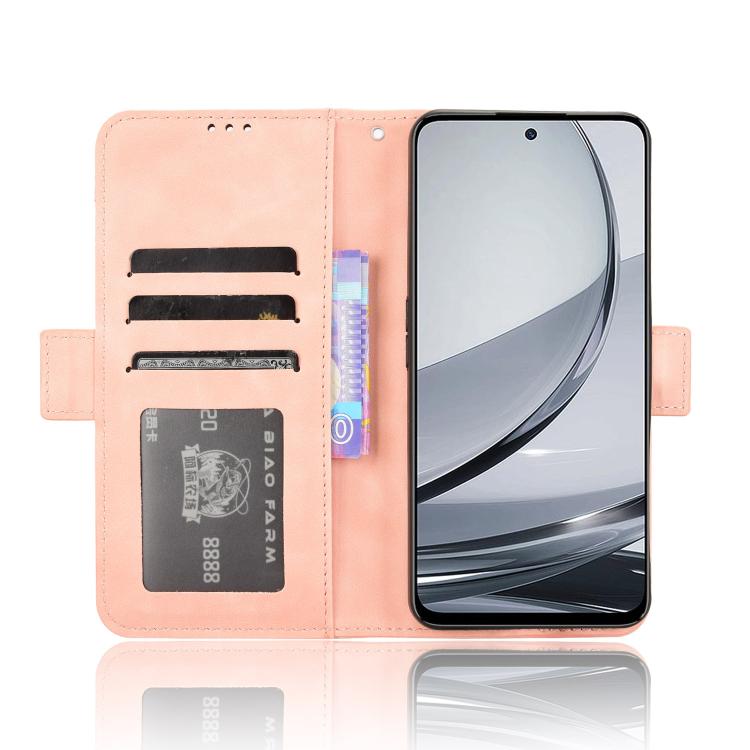 For ZTE nubia Focus Pro 5G Skin Feel Calf Texture Card Slots Leather Phone Case