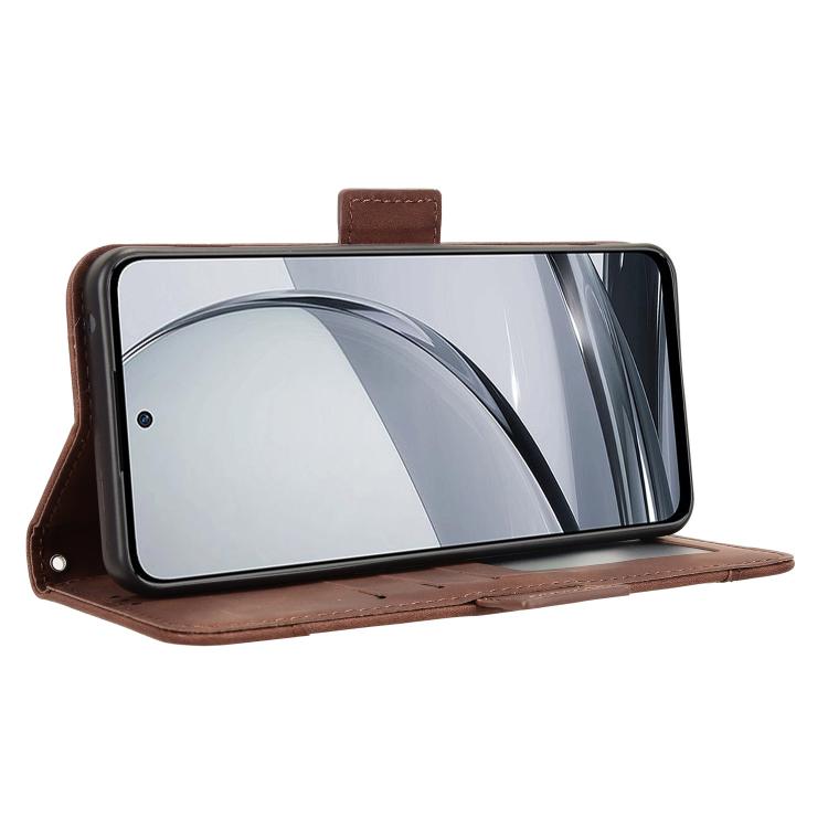 For ZTE nubia Focus Pro 5G Skin Feel Calf Texture Card Slots Leather Phone Case
