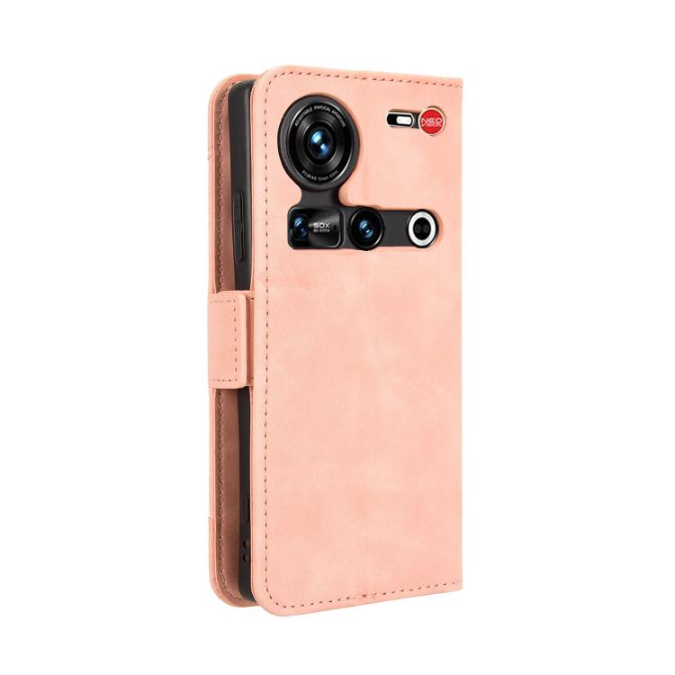 For ZTE nubia Z70 Ultra Skin Feel Calf Texture Card Slots Leather Phone Case