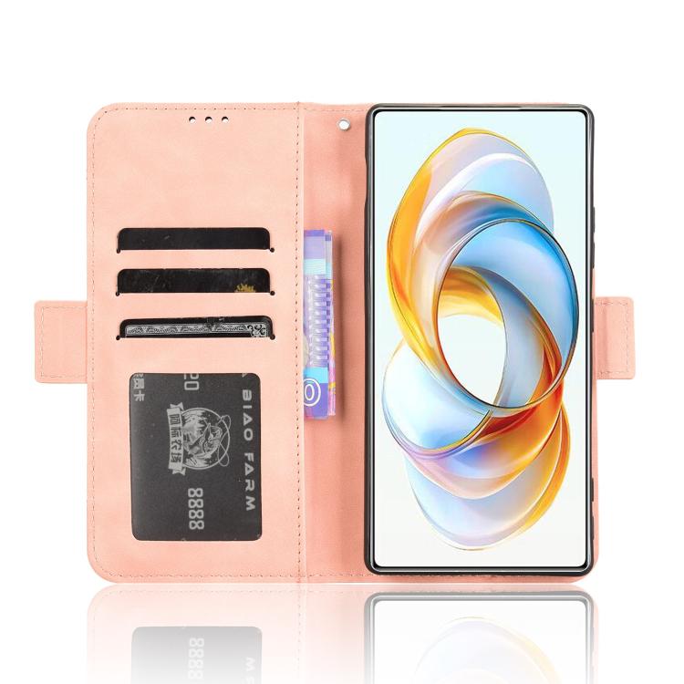 For ZTE nubia Z70 Ultra Skin Feel Calf Texture Card Slots Leather Phone Case