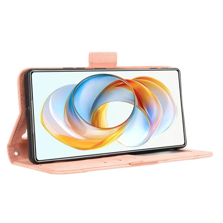 For ZTE nubia Z70 Ultra Skin Feel Calf Texture Card Slots Leather Phone Case