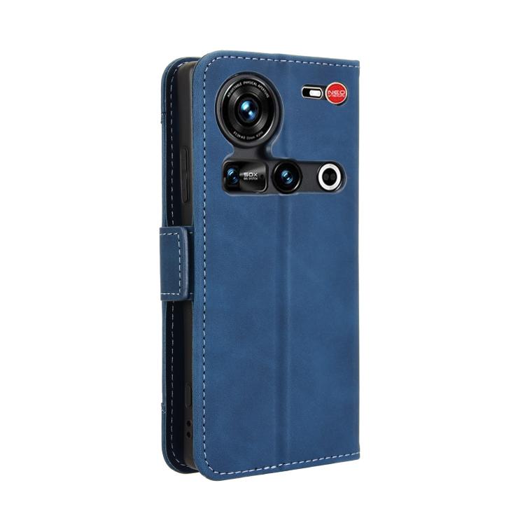 For ZTE nubia Z70 Ultra Skin Feel Calf Texture Card Slots Leather Phone Case