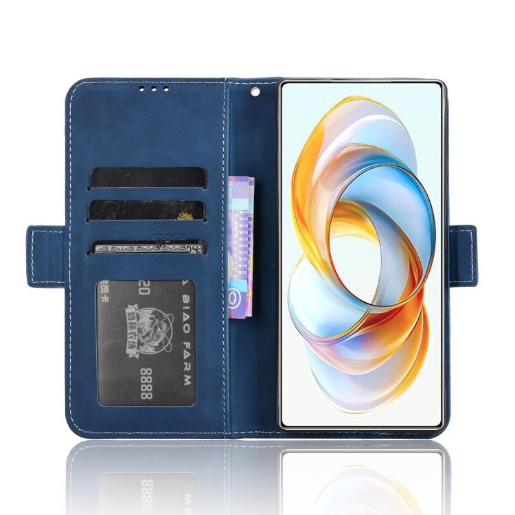 For ZTE nubia Z70 Ultra Skin Feel Calf Texture Card Slots Leather Phone Case