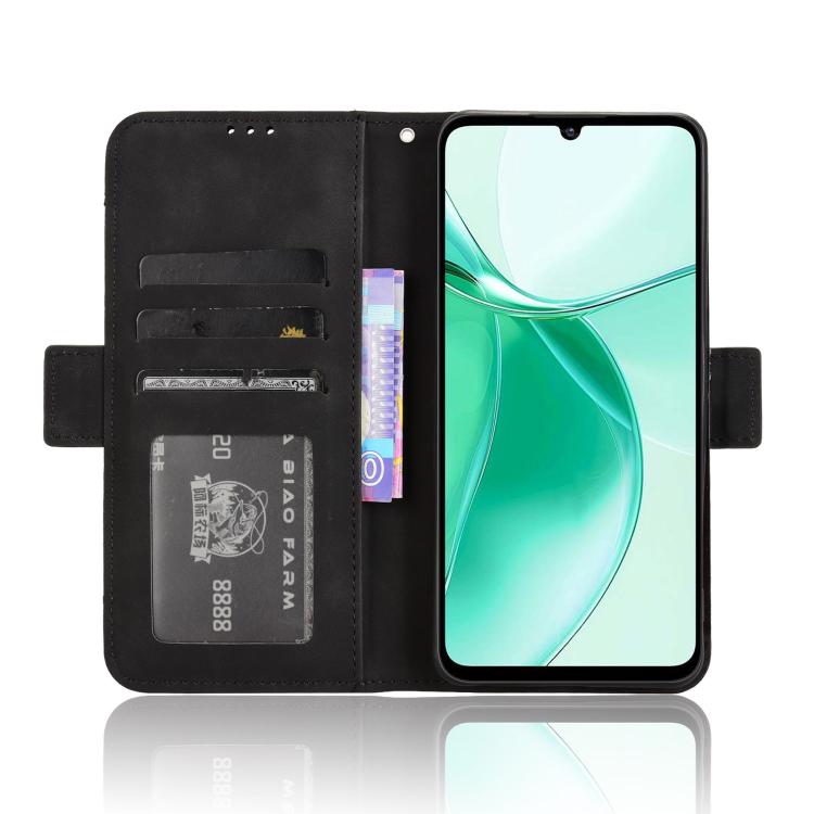 For ZTE Blade A35e Z2466 Skin Feel Calf Texture Card Slots Leather Phone Case