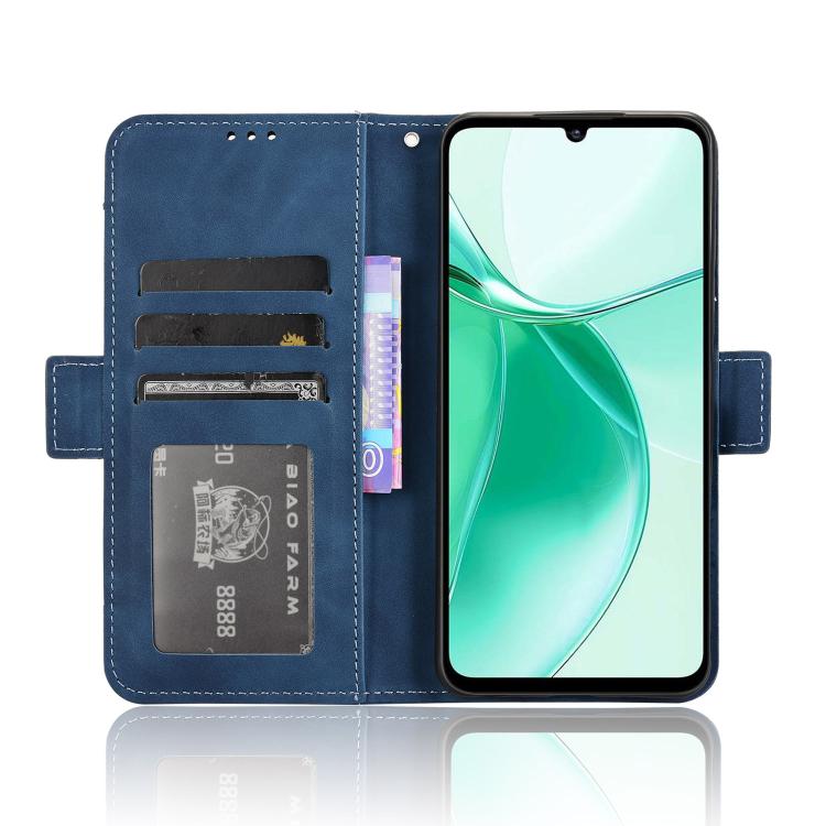 For ZTE Blade A35e Z2466 Skin Feel Calf Texture Card Slots Leather Phone Case