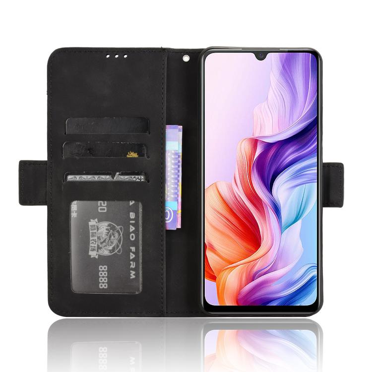 For ZTE Blade V70 Max Skin Feel Calf Texture Card Slots Leather Phone Case