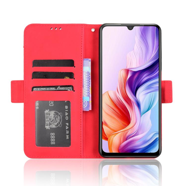 For ZTE Blade V70 Max Skin Feel Calf Texture Card Slots Leather Phone Case