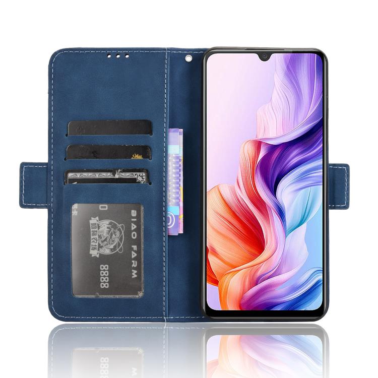 For ZTE Blade V70 Max Skin Feel Calf Texture Card Slots Leather Phone Case