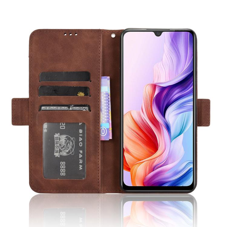 For ZTE Blade V70 Max Skin Feel Calf Texture Card Slots Leather Phone Case