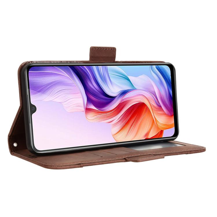 For ZTE Blade V70 Max Skin Feel Calf Texture Card Slots Leather Phone Case