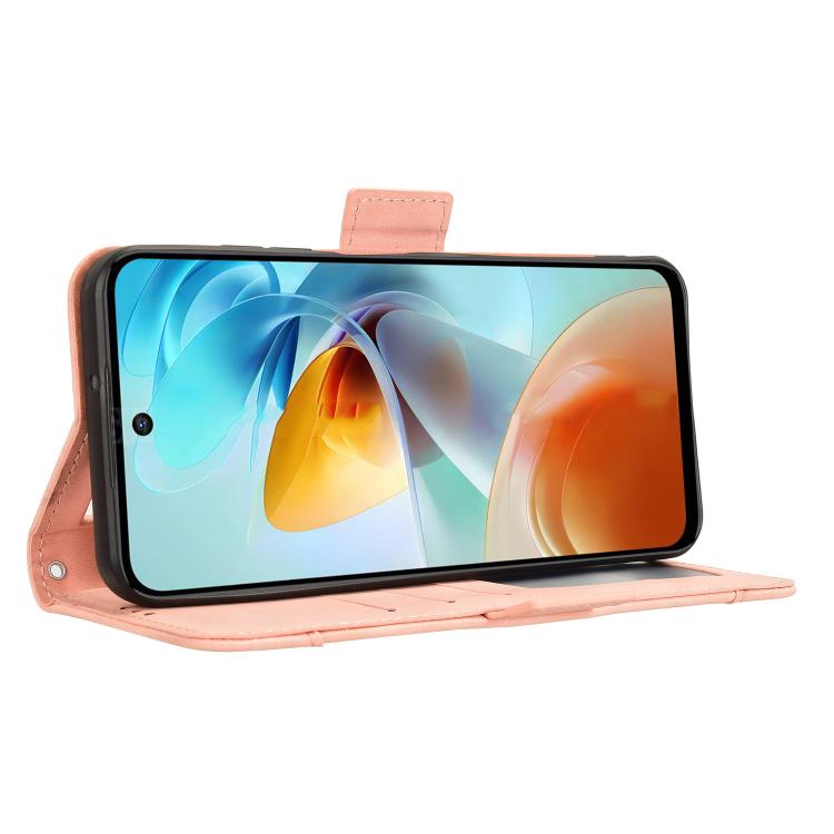 For ZTE nubia Music 2 Skin Feel Calf Texture Card Slots Leather Phone Case