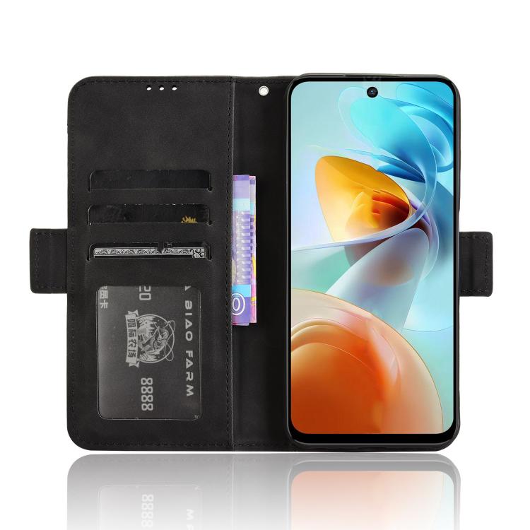 For ZTE nubia Music 2 Skin Feel Calf Texture Card Slots Leather Phone Case