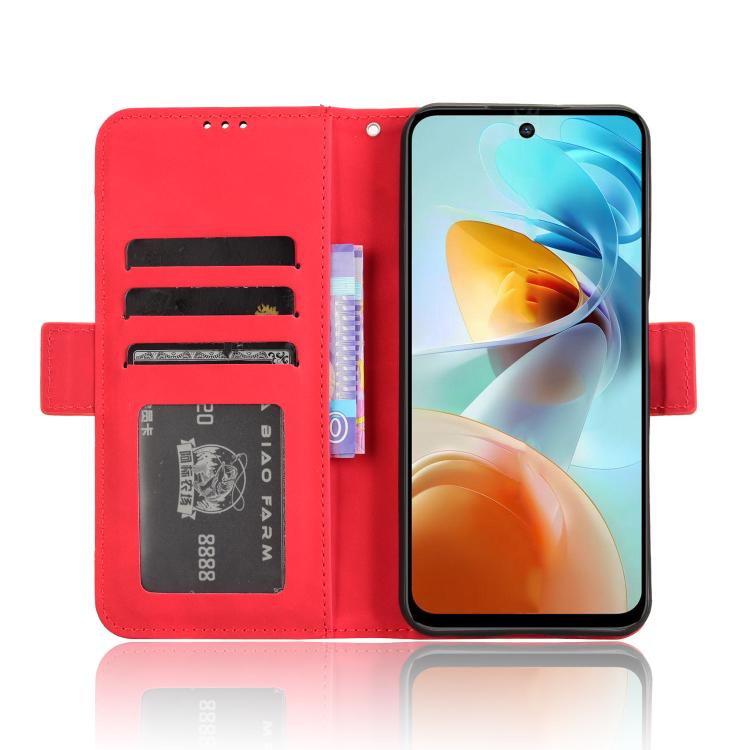 For ZTE nubia Music 2 Skin Feel Calf Texture Card Slots Leather Phone Case