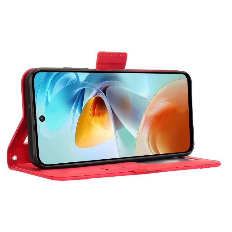 For ZTE nubia Music 2 Skin Feel Calf Texture Card Slots Leather Phone Case
