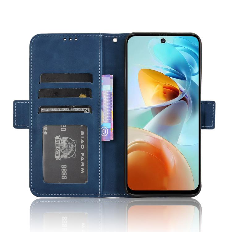 For ZTE nubia Music 2 Skin Feel Calf Texture Card Slots Leather Phone Case