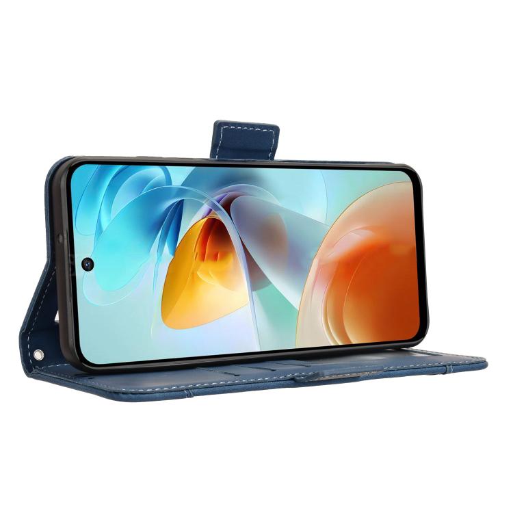 For ZTE nubia Music 2 Skin Feel Calf Texture Card Slots Leather Phone Case