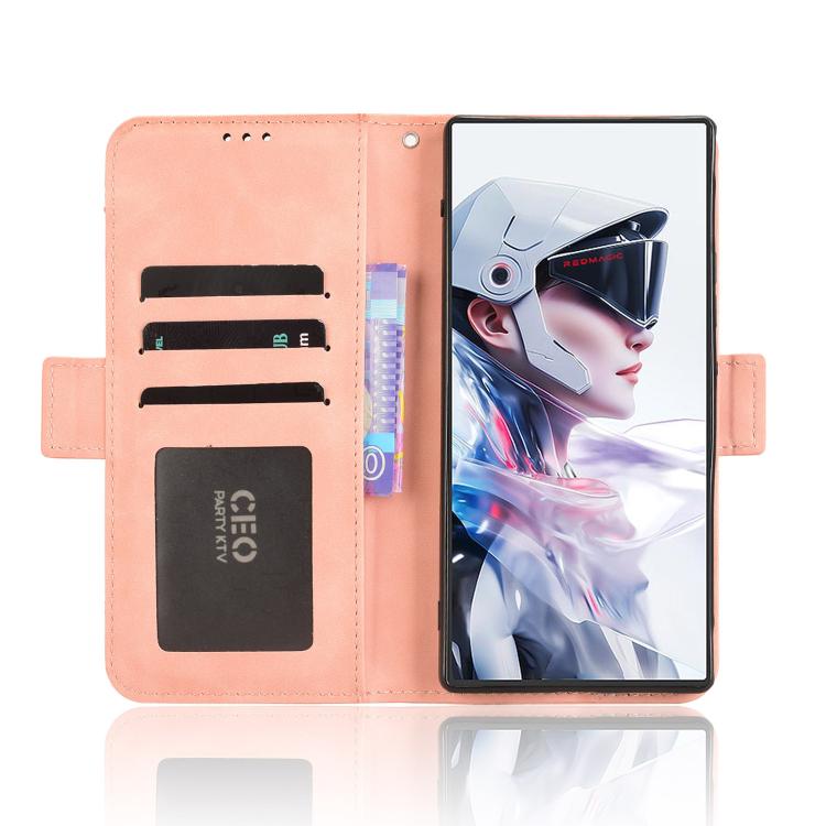 For ZTE nubia Red Magic 10 Air Skin Feel Calf Texture Card Slots Leather Phone Case