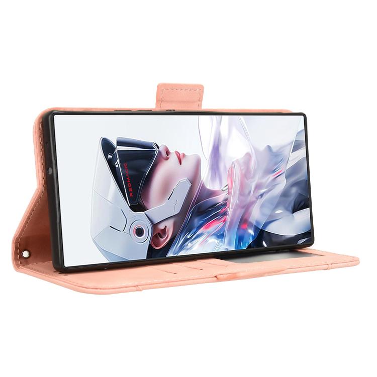 For ZTE nubia Red Magic 10 Air Skin Feel Calf Texture Card Slots Leather Phone Case