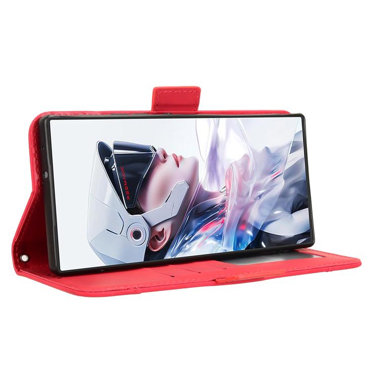 For ZTE nubia Red Magic 10 Air Skin Feel Calf Texture Card Slots Leather Phone Case