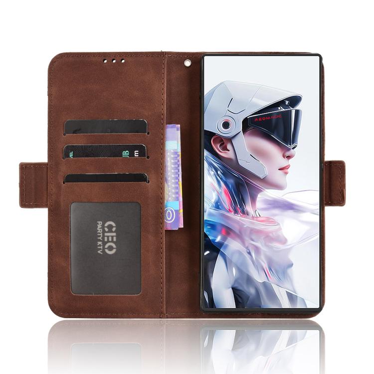 For ZTE nubia Red Magic 10 Air Skin Feel Calf Texture Card Slots Leather Phone Case