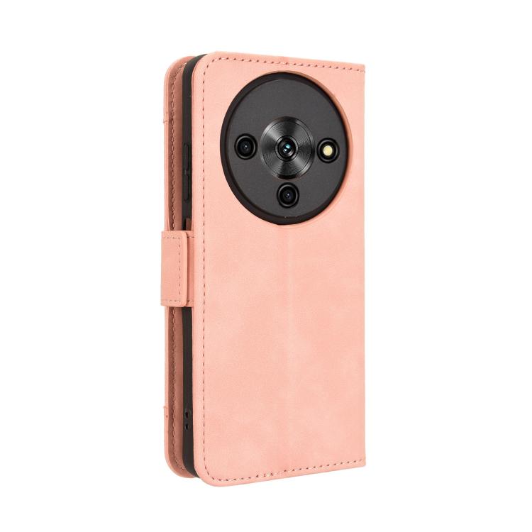For ZTE Blade A76 5G Skin Feel Calf Texture Card Slots Leather Phone Case