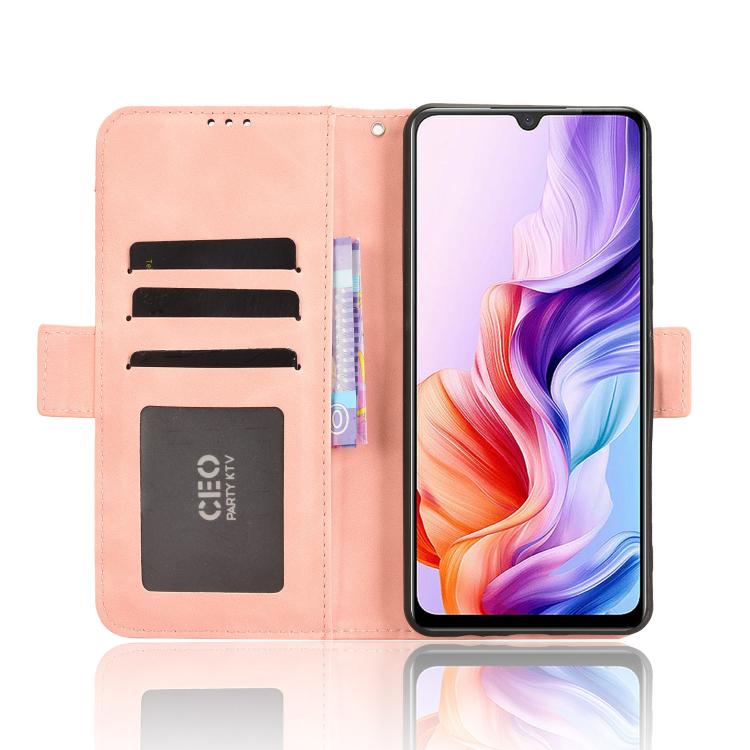 For ZTE Blade A76 5G Skin Feel Calf Texture Card Slots Leather Phone Case