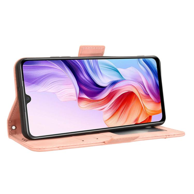 For ZTE Blade A76 5G Skin Feel Calf Texture Card Slots Leather Phone Case