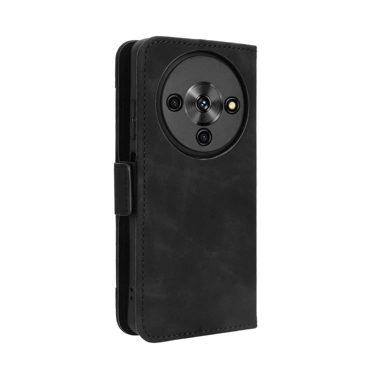 For ZTE Blade A76 5G Skin Feel Calf Texture Card Slots Leather Phone Case