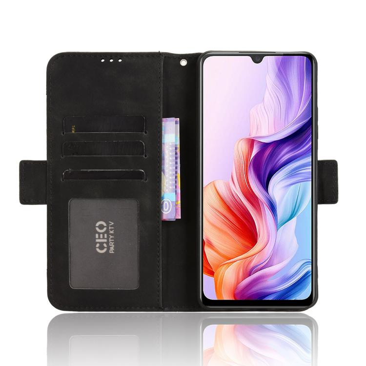 For ZTE Blade A76 5G Skin Feel Calf Texture Card Slots Leather Phone Case