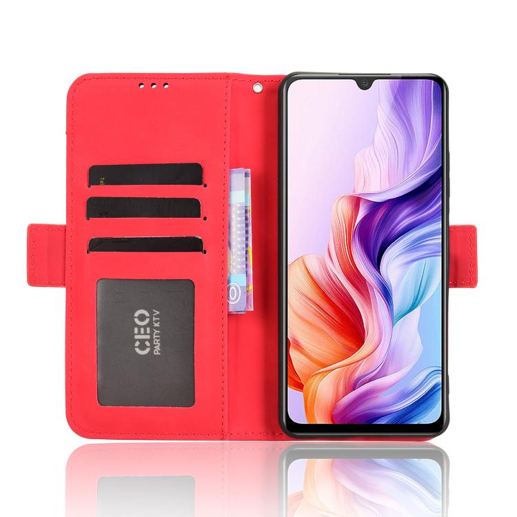 For ZTE Blade A76 5G Skin Feel Calf Texture Card Slots Leather Phone Case