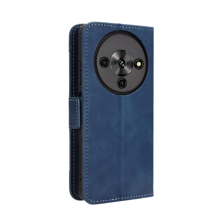 For ZTE Blade A76 5G Skin Feel Calf Texture Card Slots Leather Phone Case
