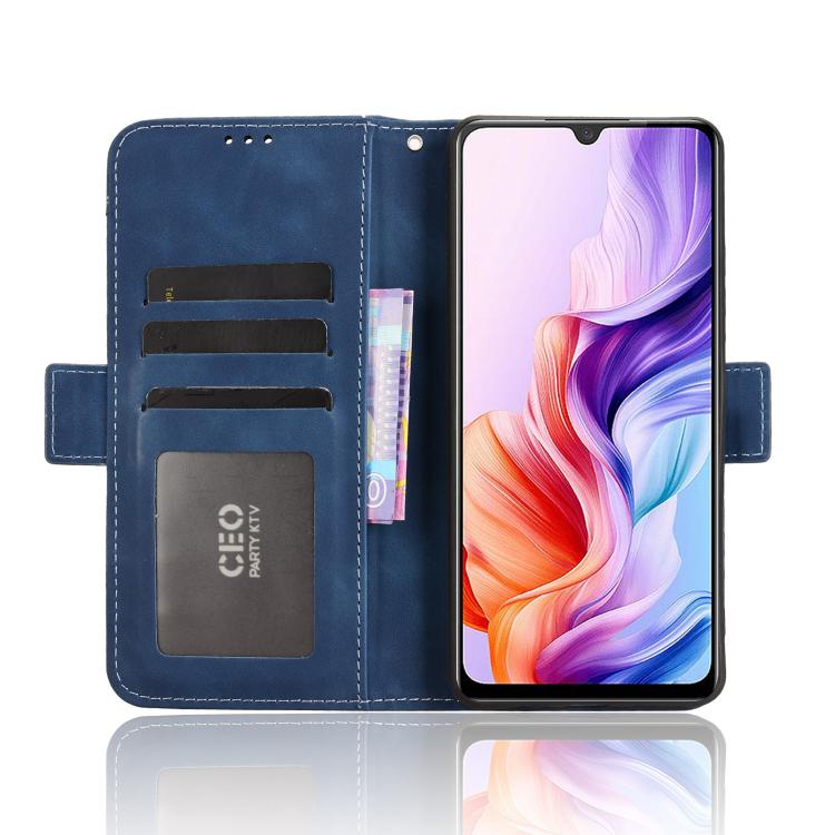 For ZTE Blade A76 5G Skin Feel Calf Texture Card Slots Leather Phone Case