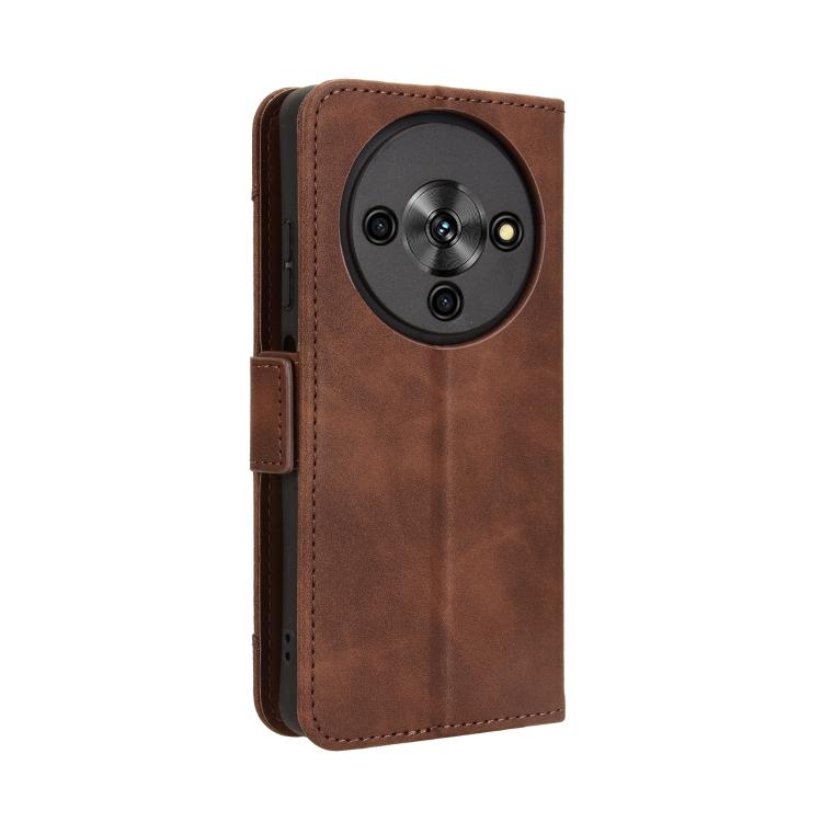 For ZTE Blade A76 5G Skin Feel Calf Texture Card Slots Leather Phone Case