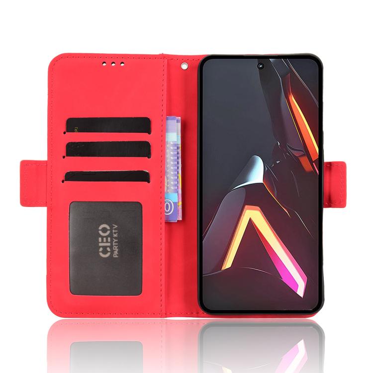 For ZTE nubia Neo 3 GT 5G Skin Feel Calf Texture Card Slots Leather Phone Case