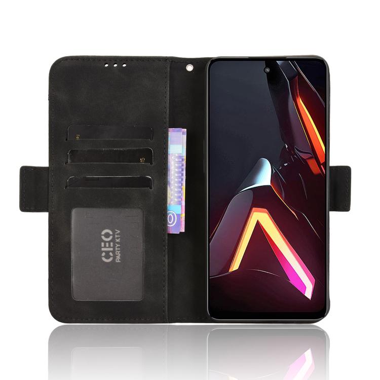 For ZTE nubia Neo 3 5G Skin Feel Calf Texture Card Slots Leather Phone Case