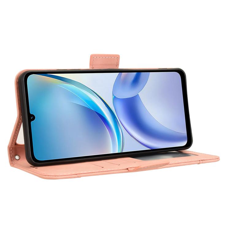 For ZTE Blade A36 4G Skin Feel Calf Texture Card Slots Leather Phone Case
