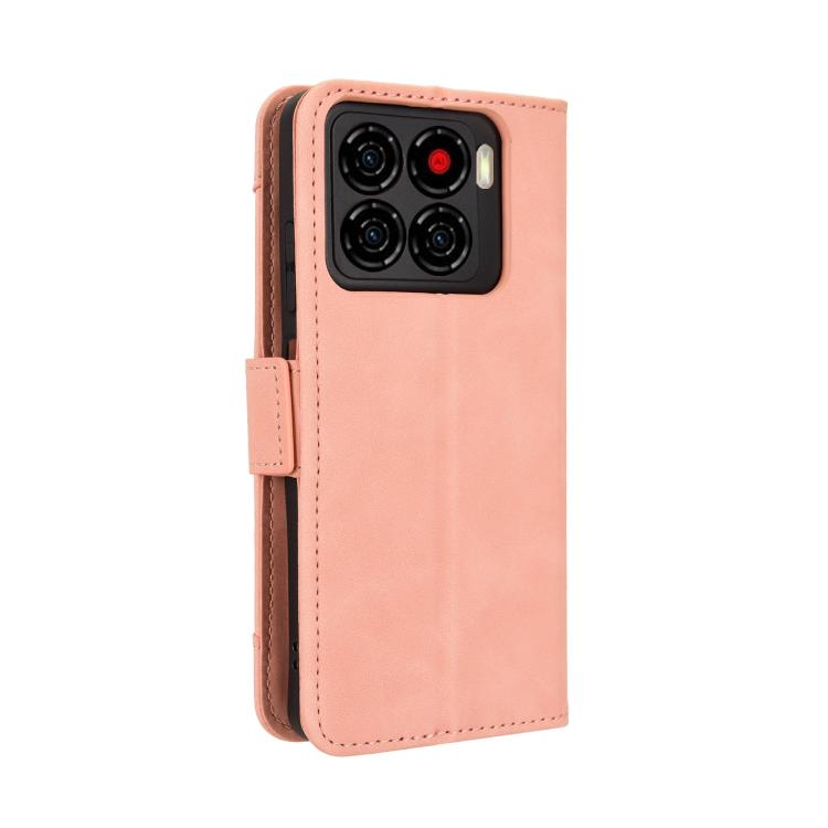 For ZTE Blade A56 4G Skin Feel Calf Texture Card Slots Leather Phone Case