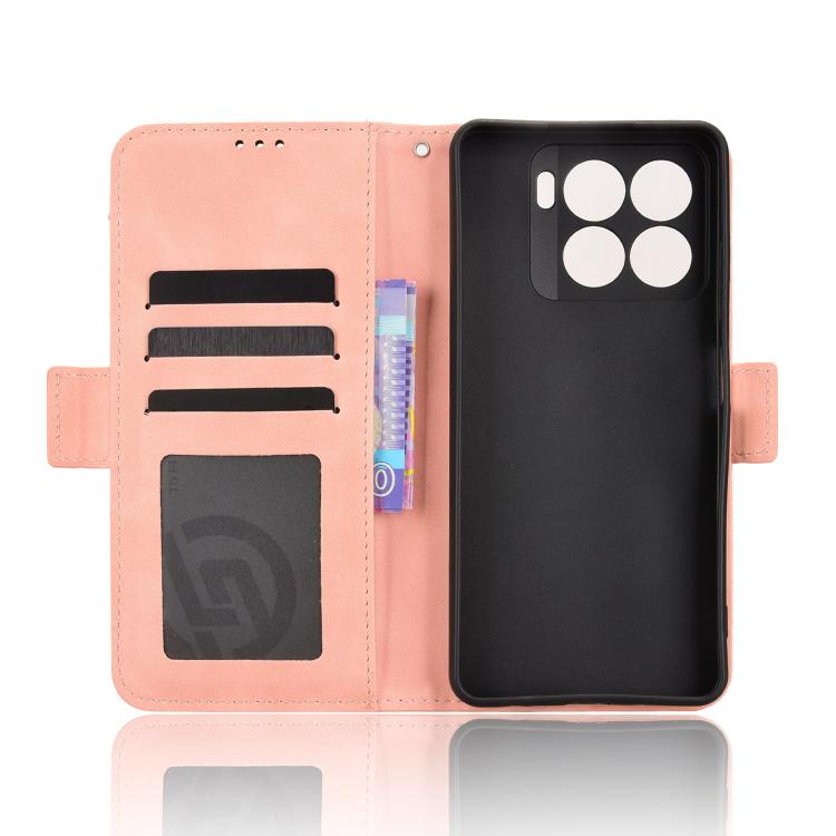 For ZTE Blade A56 4G Skin Feel Calf Texture Card Slots Leather Phone Case