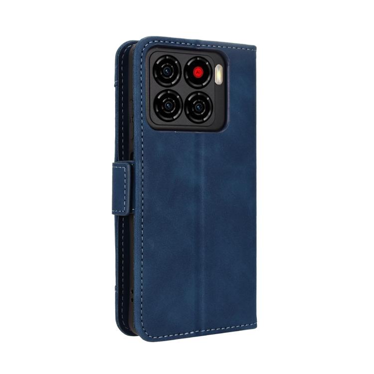 For ZTE Blade A56 4G Skin Feel Calf Texture Card Slots Leather Phone Case