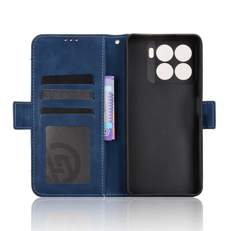 For ZTE Blade A56 4G Skin Feel Calf Texture Card Slots Leather Phone Case