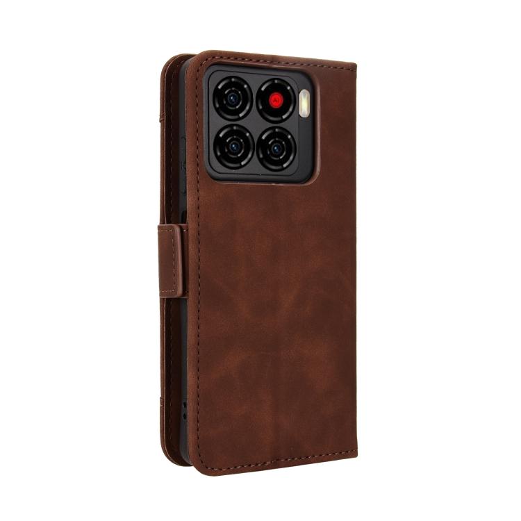 For ZTE Blade A56 4G Skin Feel Calf Texture Card Slots Leather Phone Case