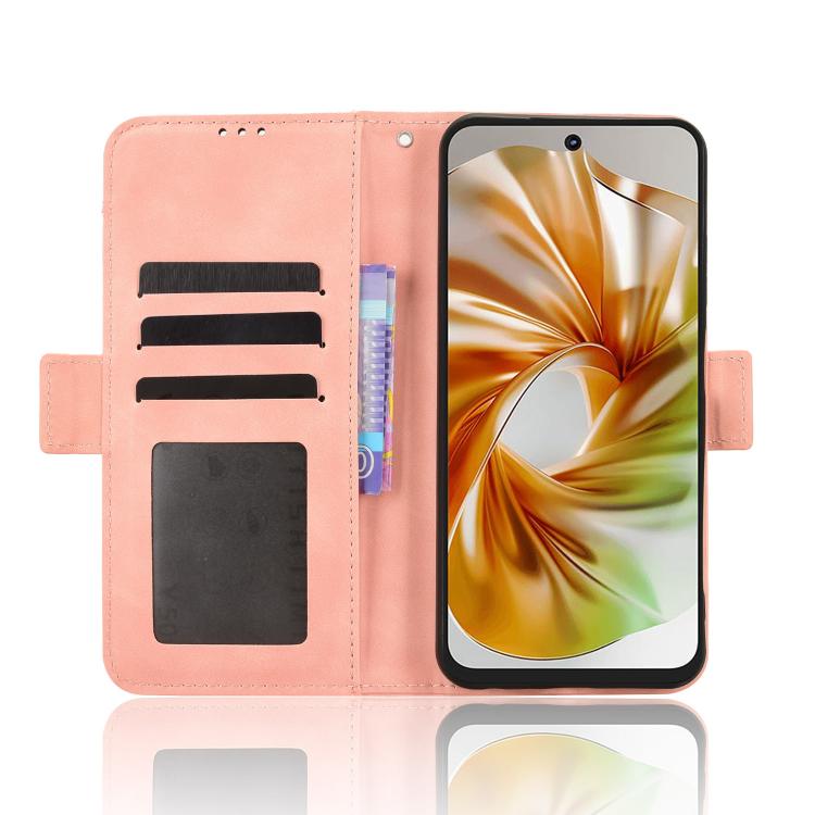 For ZTE nubia Focus 2 5G Skin Feel Calf Texture Card Slots Leather Phone Case
