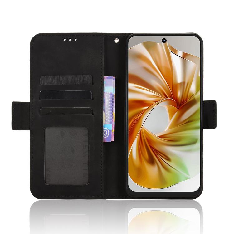 For ZTE nubia Focus 2 5G Skin Feel Calf Texture Card Slots Leather Phone Case