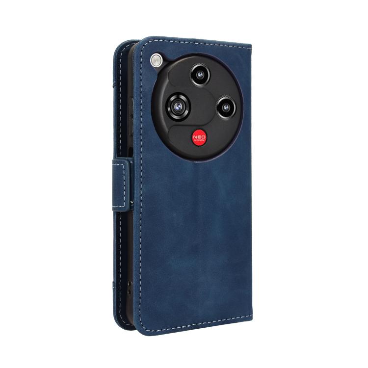 For ZTE nubia Focus 2 5G Skin Feel Calf Texture Card Slots Leather Phone Case