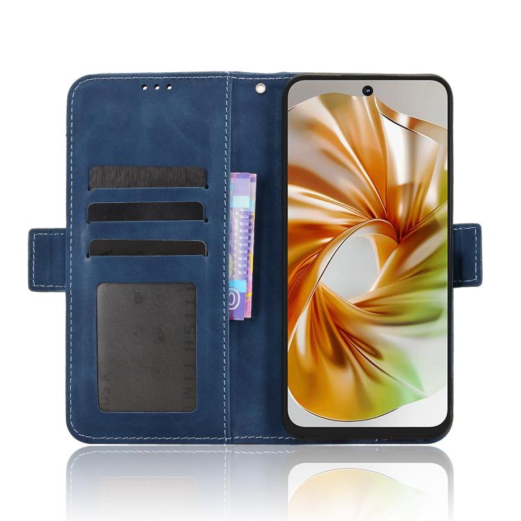 For ZTE nubia Focus 2 5G Skin Feel Calf Texture Card Slots Leather Phone Case