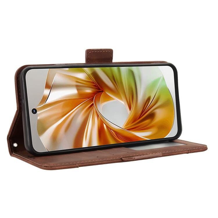 For ZTE nubia Focus 2 5G Skin Feel Calf Texture Card Slots Leather Phone Case